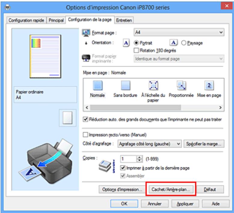 CANON PIXMA IP8750 - Impression d'un cachet - 1