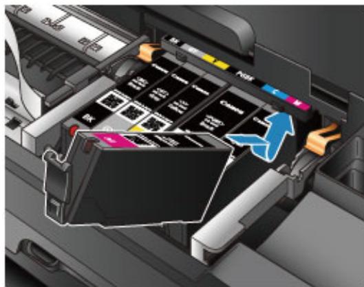 CANON PIXMA IP8750 - Placez la cartouche d'encre neue. - 1