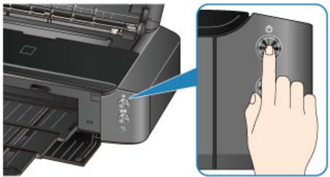 CANON PIXMA IP8750 - Mise sous tension de l'imprimante - 1