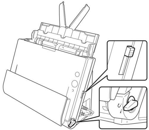CANON DR-C125 - Placement des cartes - 1