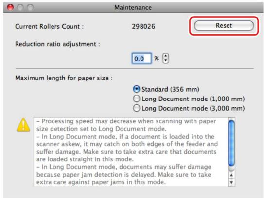 CANON DR-C125 - Sous Mac OS X - 3