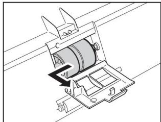 CANON DR-C125 - Remplacement du rouleau d'entrainment - 2