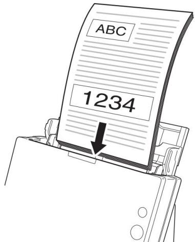 CANON DR-C125 - Placez le document. - 1