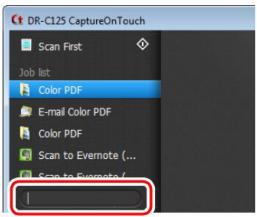 CANON DR-C125 - Clique sur le bouton. - 2