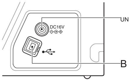 CANON DR-C125 - Connecteurs - 1