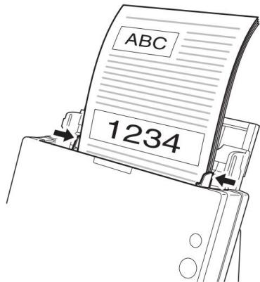CANON DR-C125 - Placez le document. - 2
