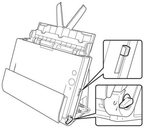 CANON DR-C125 - Dépôt de documents pour non-Alimentation séparée - 1