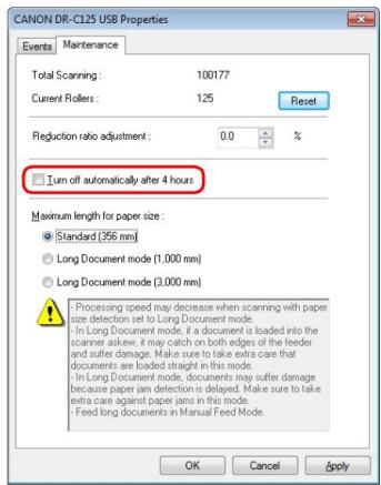CANON DR-C125 - IMPORTANT - 3