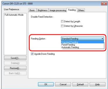 CANON DR-C125 - Indices - 1