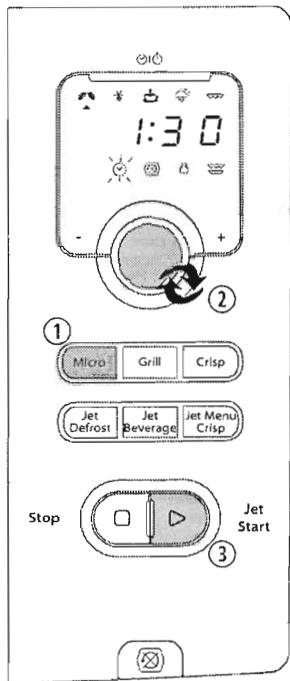 WHIRLPOOL VT 265 - CUISSON ET RÉCHAUFFAGE AVEC LA FONCTION MICRO-ONDES - 2