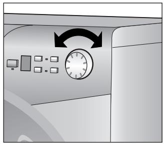 CANDY GRAND O - Manette des programmes de LAVAGE avec “OFF - 1