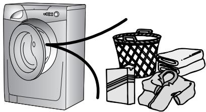CANDY GRAND O - Préparer le linge - 1