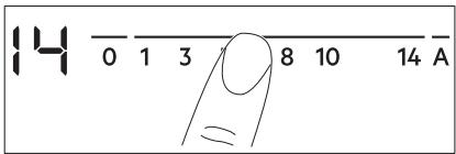 AEG HRB64471XB - Niveau de cuisson - 1