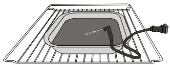 WHIRLPOOL WOI7A8FPT1SBAF Vapeur AirFry - UTILISATION DE LA SONDE À VIANDE (LE CAS ÉCHEANT) - 3
