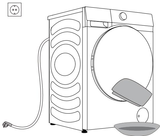 HISENSE WD3S8043BW3 - NETTOYAGE DE L'EXTÉRIEUR - 1