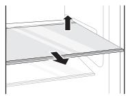 Retrait / Remontage de l'étagère 1