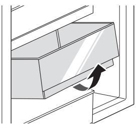 Retrait / Remontage du tiroir du réfrigérateur 1