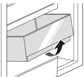 Retrait / Remontage de l'étagère 2