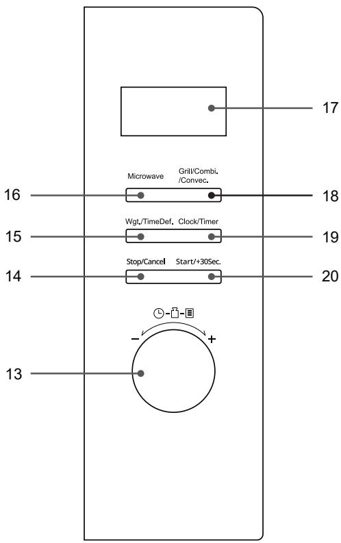 ESSENTIELB EX306m - Four à micro-ondes combiné 30 L / Microwave Oven Combi 30 L / Kombi-Mikrowellenofen 30 L / Combimagnetron 30 L - 4
