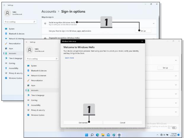 MSI Cyborg 15 B13WFKG-648FR - Configurer Windows Hello Face - 1