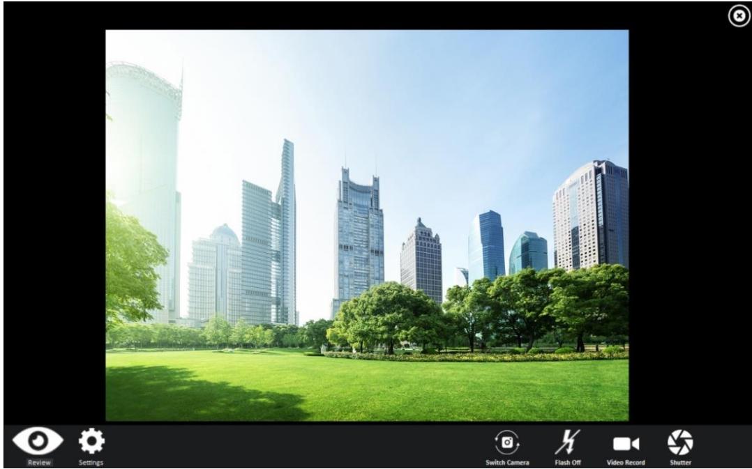 Winmate S101TG - To open camera interface: - 1