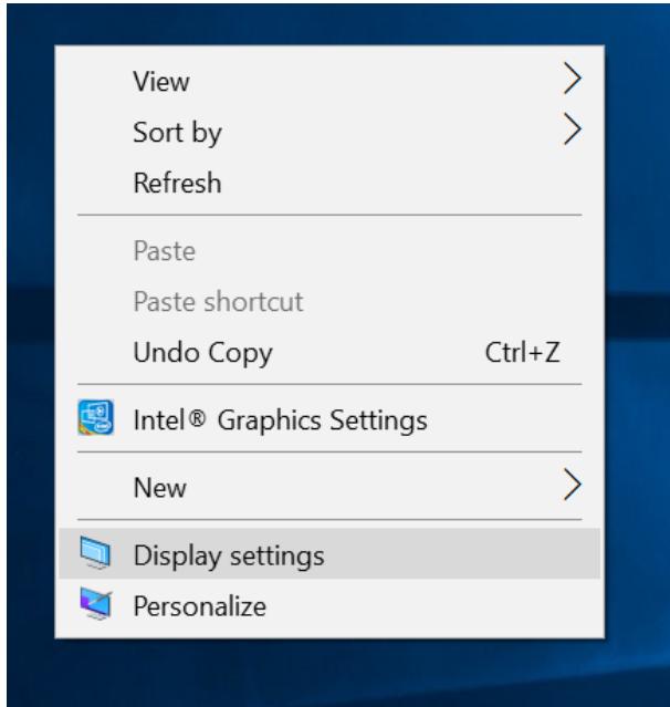 Winmate S101TG - Changing Screen Resolution - 1