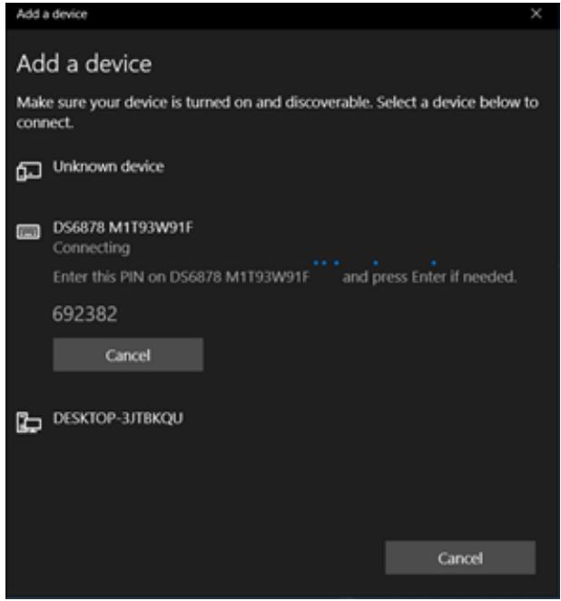 Winmate S101TG - Perform Bluetooth Pairing - 3