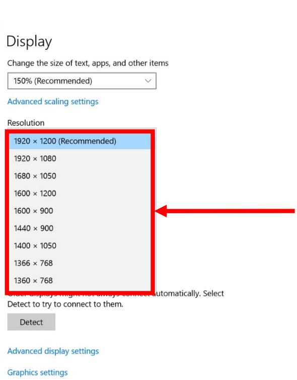 Winmate S101TG - Changing Screen Resolution - 3