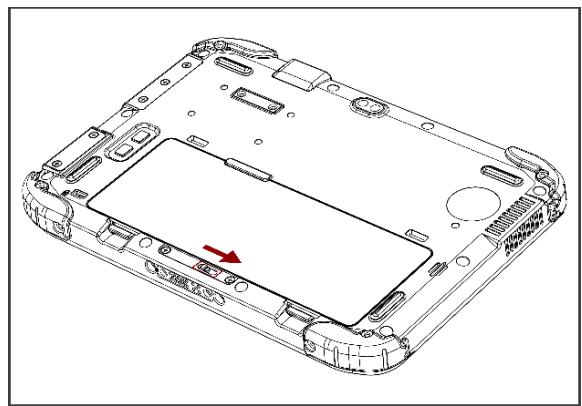 Winmate S101TG - Installing Battery - 3