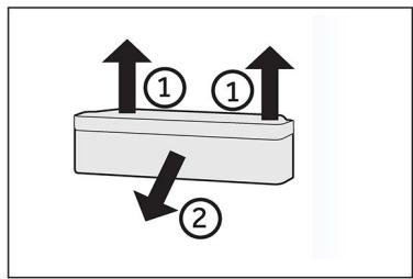 HAIER HCKR7819DWGB - Balconnets de porte amovibles/ Portebouteilles - 1