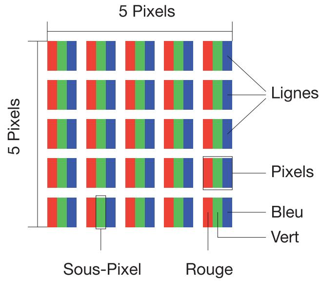 ESSENTIELB Ecran PC - pixels défectueux - 1