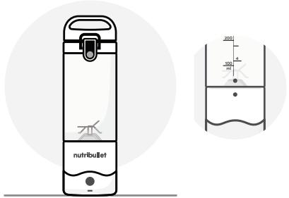 NUTRIBULLET NBP003PU - Utilisation du mixeur portatif nutribullet® - 3
