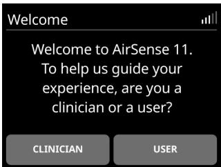 ResMed AirSense 11 Autoset - Initial Setup - 1