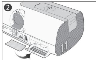 ResMed AirSense 11 Autoset - Substituição do filtró de ar - 2