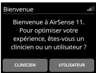 ResMed AirSense 11 Autoset - Configuration initiale - 1