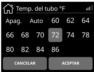 ResMed AirSense 11 Autoset - Temp. del tubo - 1