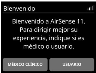 ResMed AirSense 11 Autoset - Ajustes inicial - 1