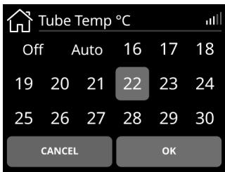 ResMed AirSense 11 Elite - Tube Temperature - 1