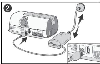 ResMed AirSense 11 Elite - To set up the device: - 2