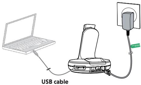 VTECH VH6210 - Option 4: Connect to a computer - 1
