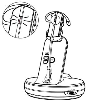 VTECH VH6211 - Charge the headset battery - 1