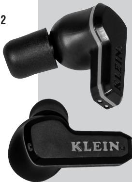 Klein Tools AESEB2 - Écouteurs de chantier Bluetooth® - 1