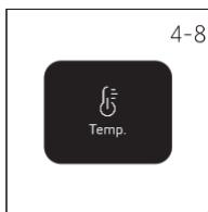 HAIER HW50-BP12307U1-S - Touche de fonction « temp. - 1