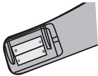 ESSENTIELB MS-O-400-D - Insertion des PILES dans la télécommande - 2