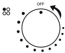 ESSENTIELB ETV46m Manettes - Terminer la cuisson - 1