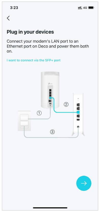 TP-LINK BE65 - Plug in your Deco - 1