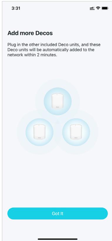 TP-LINK BE65 - Add more Decos - 1