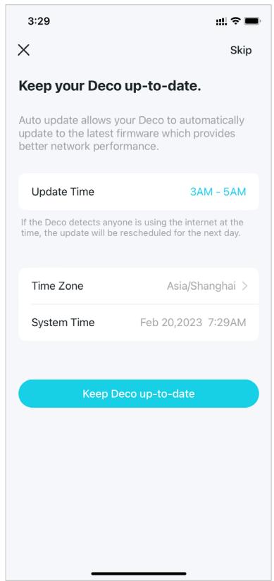 TP-LINK BE65 - Keep your Deco up-to-date - 1