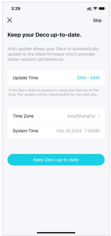 TP-LINK BE11000 - Keep your Deco up-to-date - 1