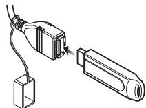 KENWOOD KMR-XM500 - Connecter un périhérique USB - 1